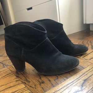 Maje Suede Booties